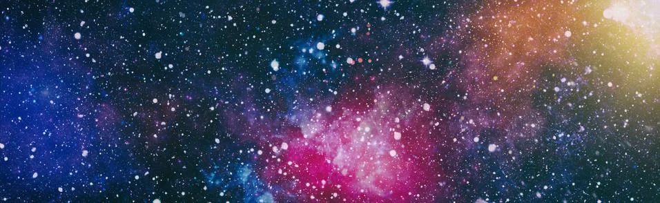 High quality space background. explosion supernova. Bright Star Nebula. Dista Stock Illustration