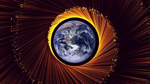 High quality space world surface planets at background Stock Footage 230238397