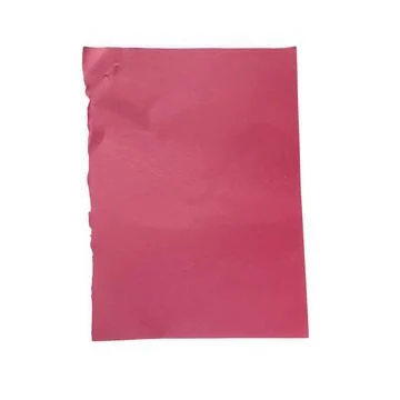 A high quality studio photograph of a single rectangular sheet of pink pape.. Stock Illustration