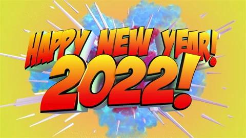 High quality video of abstract colored smoke explosion with message in 4K Stock-Footage 161072730