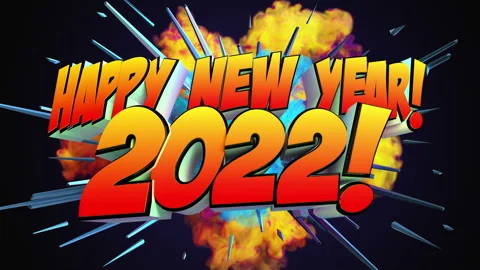 High quality video of abstract colored smoke explosion with message in 4K Stock-Footage 161072792