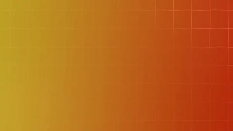 High Quality Video Footage of a Digital Grid on an Orange Background Stock Footage 316068895