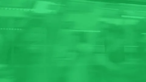 High-quality video of a subway shadow on a green screen. Stock Footage 301229093