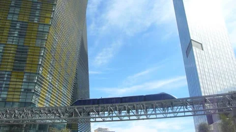 High Rail Transportation Stock Footage 8359824