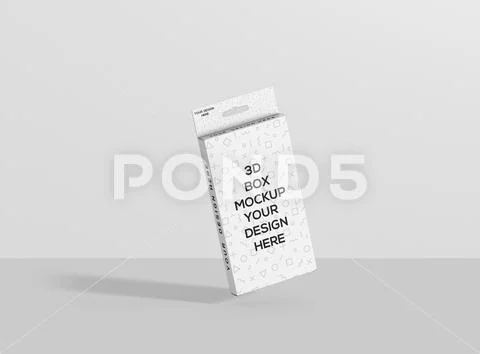 High rectangle box hanger air frontview Modèle PSD