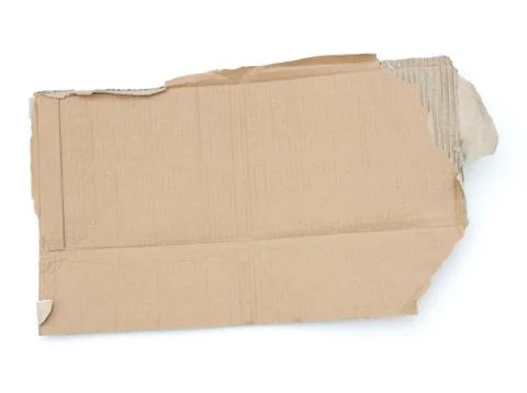 High res cardboard elements Stock Photos