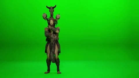 High-Res Dark Fantasy Creature Dance Видео 319642008