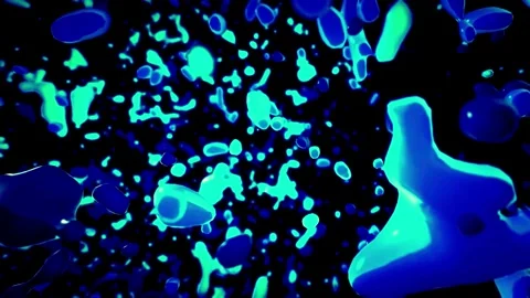 High-Resolution 4K Molecular Motion | Abstract DNA Vidéo 300767188