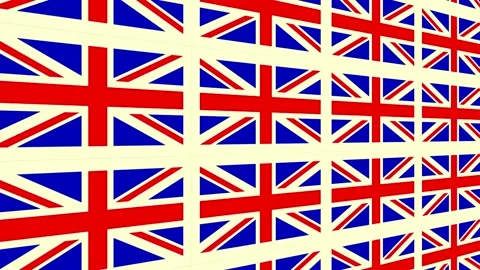 High-Resolution 4K UK Flag Animation for Corporate and Promotional Content 動画素材 295766279