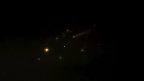 High resolution 4K video of a Cluster Ammunition Iranian Ballistic Missiles Stock Footage 332616904
