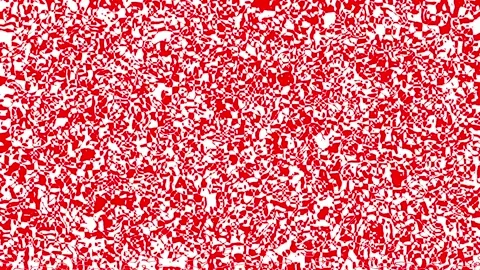 A high-resolution abstract background featuring a chaotic pattern of red an.. Stock Footage 305717290