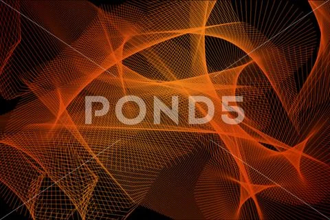 High Resolution Abstract Flow Design With Soft Glow PSD Template