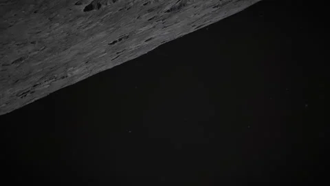 High Resolution And Super Detailed Lunar Surface Stock Footage 289737506