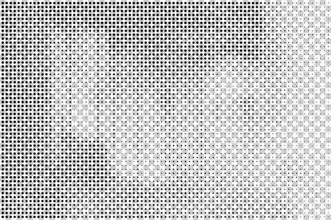 High-resolution black and white halftone texture. Stock Illustration