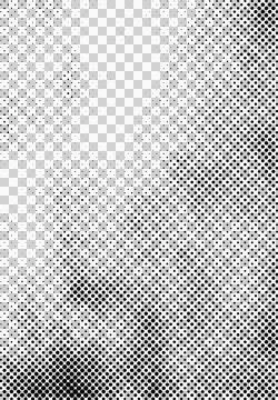 High-resolution black and white halftone texture. Stock Illustration