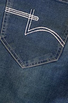 High Resolution Blue Denim Textile Surface for Industrial Fashion Design Stock Photos