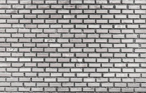 High resolution clean monochrome pattern of brick wall Stock Photos