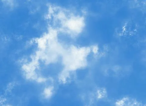 High resolution clouds on blue sky backrounds Stock Illustration