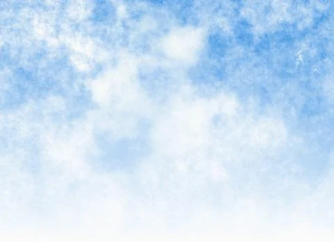 High resolution clouds on blue sky backrounds Illustrazione stock