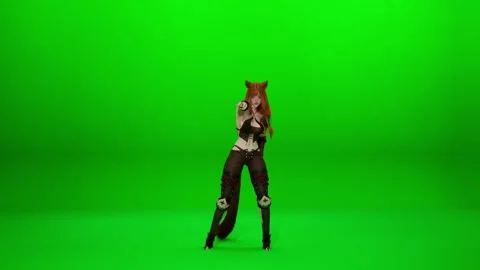High-Resolution Cowboy Sheriff Dance on Green Screen Stock Footage 320460290
