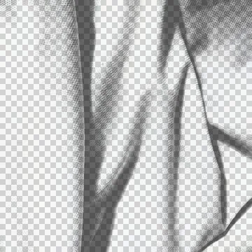 High Resolution Fabric Shadow Surface Stock Illustration