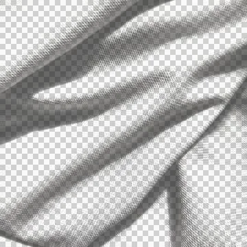 High Resolution Fabric Shadow Surface Stock Illustration