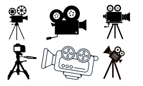 High resolution icon packs on white background, black icons on white Stock Illustration