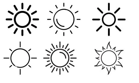 High resolution icon packs on white background, black icons on white Stock Illustration