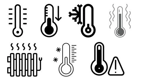High resolution icon packs on white background, black icons on white Stock Illustration