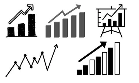 High resolution icon packs on white background, black icons on white Stock Illustration