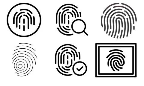 High resolution icon packs on white background, black icons on white Stock Illustration