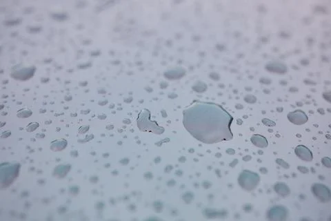 High-resolution image showcasing water droplets on a smooth surface, perfect  Stock Photos