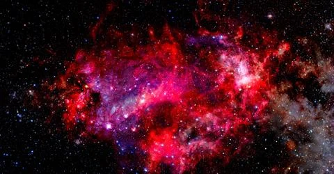 High resolution image of the universe. This image elements furnished by NASA. Stock Photos