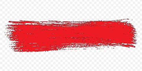 High-resolution isolated red paint splatter. Stock Illustration