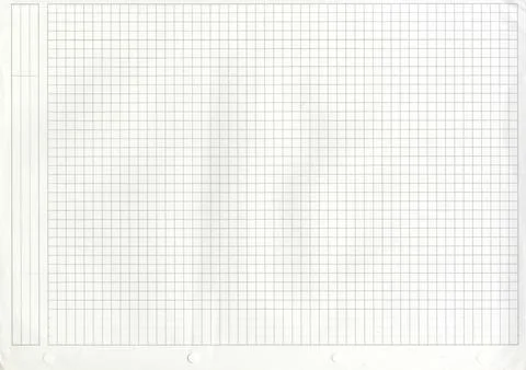 High resolution large image of a white uncoated checkered graph paper scan we Stock Photos