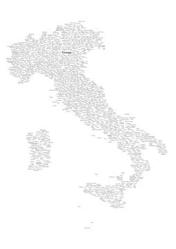 High-resolution poster capturing the essence of Verona, Italy. Stock Illustration