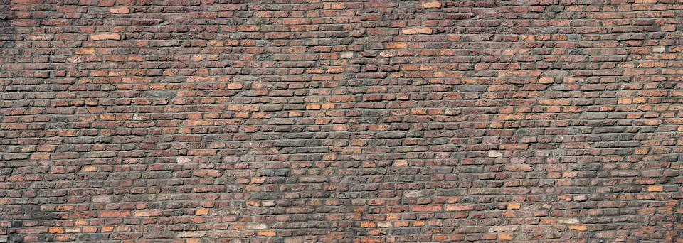 High resolution red brick wall Stock Photos