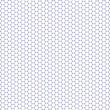 High Resolution Regular Hexagonal Pattern - Graphene Stock Illustration