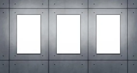 High resolution rendering of a advertising background Illustrazione stock