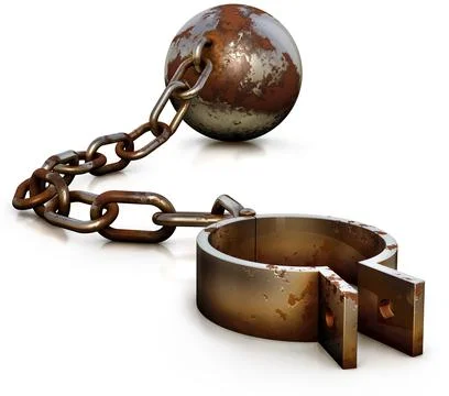 High resolution rendering of a arrested concept Stockillustratie