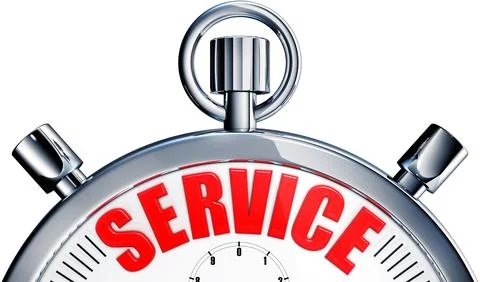High resolution rendering of a service concept Illustrazione stock