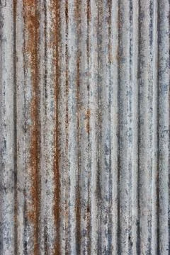 High resolution Rusty corrugated iron texture background Stock Photos