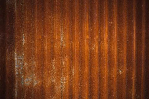 High resolution Rusty corrugated iron texture background Stock Photos