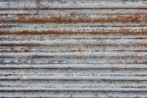 High resolution Rusty corrugated iron texture background Stock Photos