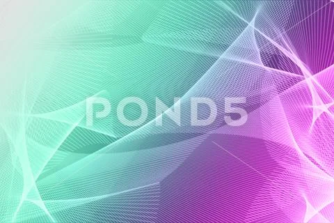 High Resolution Smooth Gradient Abstract Digital Artwork PSDテンプレート