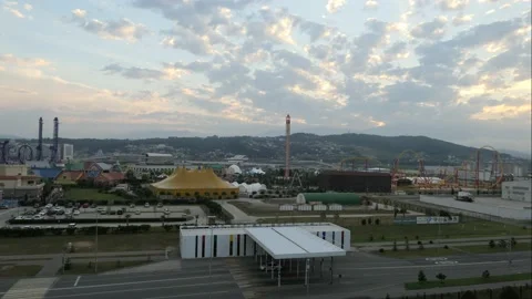 High resolution time-lapse of sunrise over mountains in Sochi Stock Footage 132133240