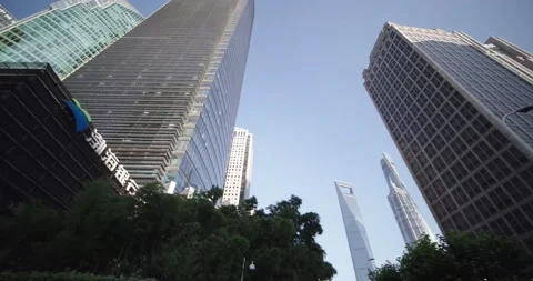 High-rise building complex Stock Footage 172517725