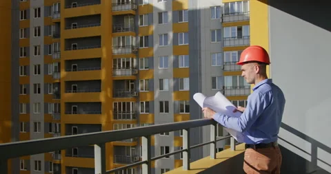 A high-rise building construction Stockbeeldmateriaal 221349360