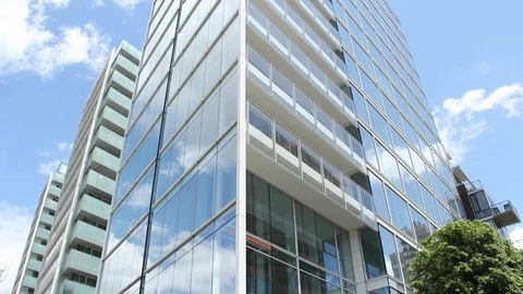 High Rise Building Stock Footage 97723982