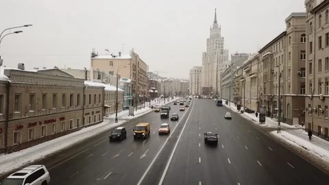 High-rise building at the Red Gate, Video stock 170244714